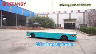 5 Ton Kapasiteli Paletsiz Transfer Arabası, Çelik Fabrikası İçin Akıllı Transfer Arabası