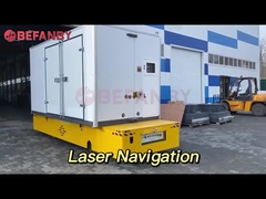 Ağır yük 15 tonlık, elektrikli motorlu, yönlendirilebilir nakliye arabası