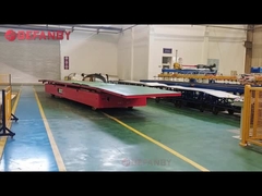 Uzaktan kumandalı PU tekerlekli taşıma arabası,5 ton Battrey Trackless Transfer Trolley