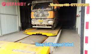 Raylı Özelleştirilmiş Elektrik Transfer Arabası, 50T Mobil Makaralı Transfer Arabası