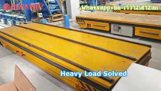 Ağır Hizmet Tipi 12 Tonluk Transfer Arabası, Akıllı Pille Çalışan Raylı Kılavuzlu Araç