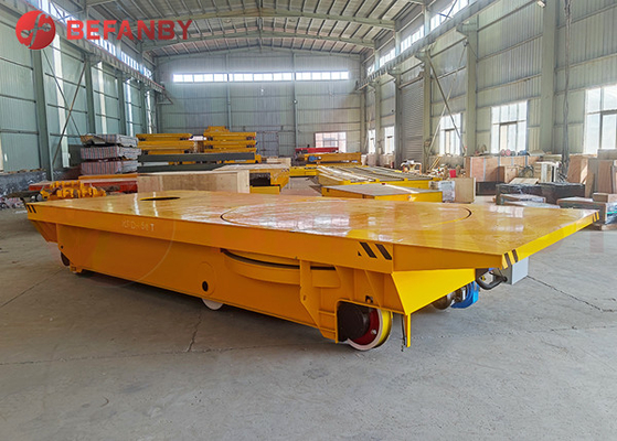 20 Tons Rail Transfer Cart For Steel Plant Transportation