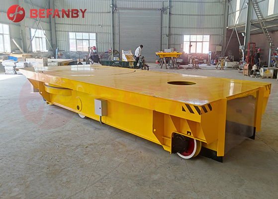 20 Tons Rail Transfer Cart For Steel Plant Transportation