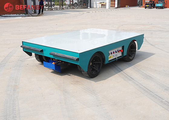Heavy Duty Electric Transport Cart , Material Handling Battery Powered Carts Industrial