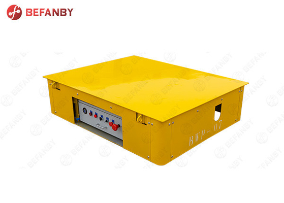 Heavy Duty Electric Transport Cart , Material Handling Battery Powered Carts Industrial