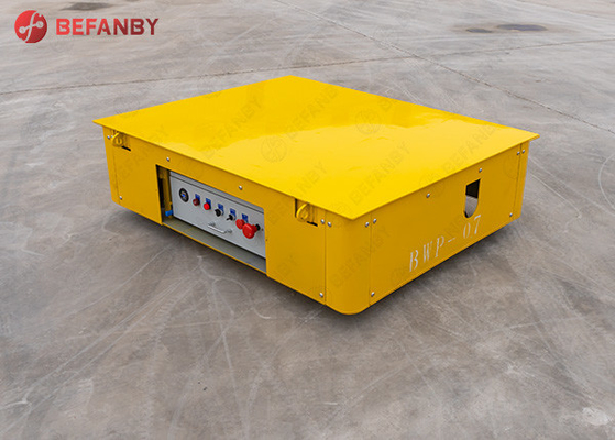 Heavy Duty Electric Transport Cart , Material Handling Battery Powered Carts Industrial