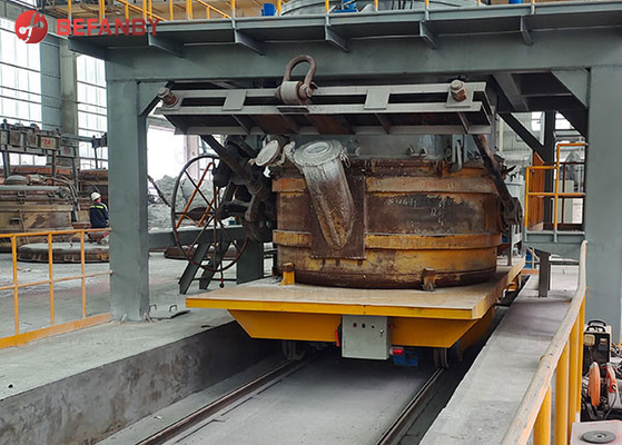 23 Ton Rail Powered Factory Transport Cart