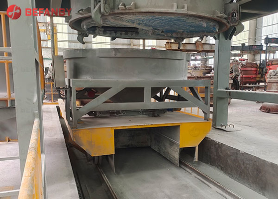 20 Tons Rail Transfer Cart For Steel Plant Transportation