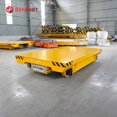 14 Ton DC Motor Battery Rail Transfer Cart