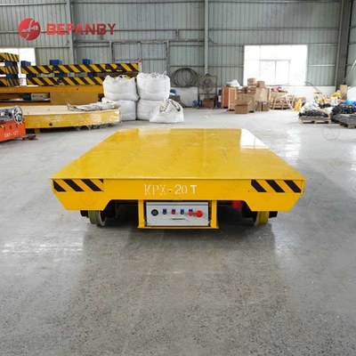 14 Ton DC Motor Battery Rail Transfer Cart