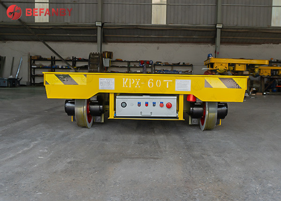 Construction Site Flexible Turn Track Flatbed Transfer Car