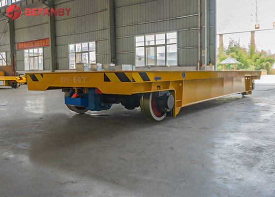 Construction Site Flexible Turn Track Flatbed Transfer Car