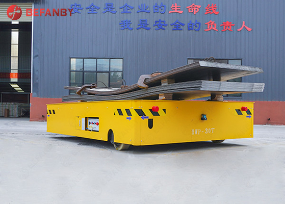 Heavy Capacity PU Wheels Transfer Carts With Trackless