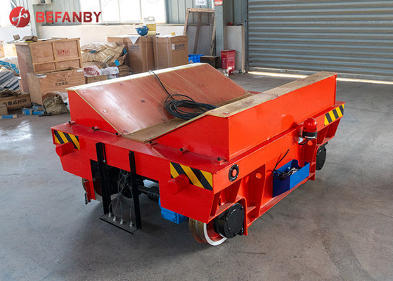 20 Tons  Metal Plate Rail Coil Transfer Cart