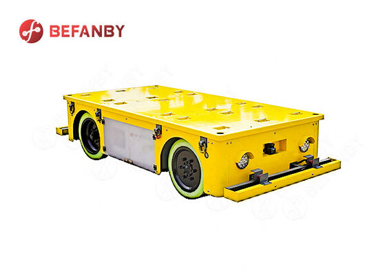 5 Ton trackless transport trolley with PU wheels