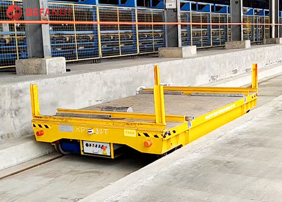 Çelik Boru Taşıma İçin Atölye 15T Raylı Transfer Arabası