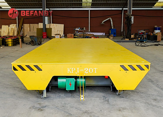 20 Tonlu Endüstriyel Işık Tesisi Kablo Trampolu Demiryolu Nakliye Arabası