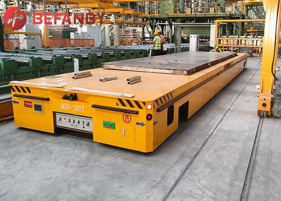 Ağır Yük 30 Ton Uzaktan Kumandalı İz Bırakmayan Otomatik Yönlendirmeli Araç