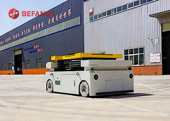 1.5 Ton Akıllı Çapsız Mekanum Tekerleği Asansörlü AGV Robotu