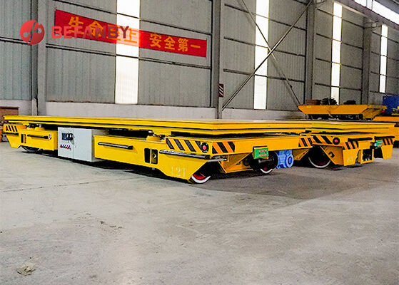 Ağır Yük 12T Akülü RGV Robot Transfer Arabası Akıllı Kontrol Sistemi ile