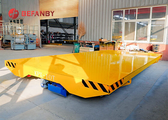 Kutu Girder Yapısı Özel Yük Kapasitesi ile Pille İşletilen Malzeme Transfer Arabası