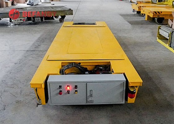 Özel Çarklar Çoklu Dizimi AGV Trackless Transfer Trolley