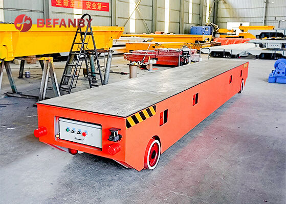 10 Ton Raylı Endüstriyel Transfer Arabası Uzun Mesafeli Çalışma İçin