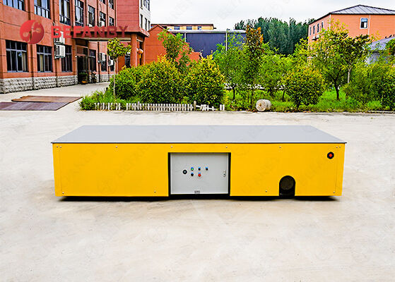 Simple Structure Trackless Transfer Carts With PLC Control
